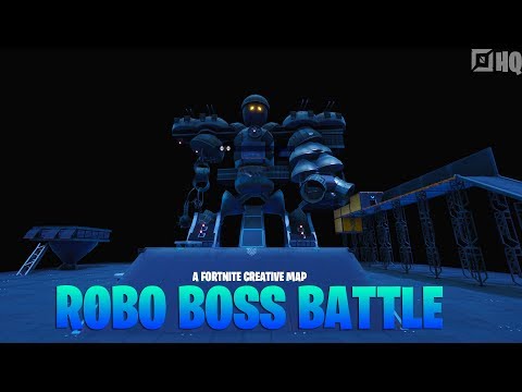 Robo Boss Battle (Fortnite Creative Mode + Code)