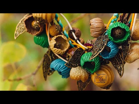 How I make buds from polymer clay.