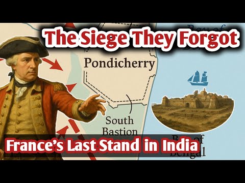 The Forgotten Siege: Pondicherry 1778 – Britain vs France in India ( France’s Final Fortress Falls )