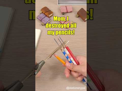 I destroyed all my pencils.... #shorts