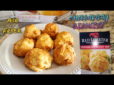 Cheddar Bay Biscuits in Air Fryer / Red Lobster Cheddar bay biscuit mix