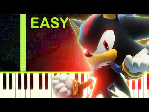 Radical Highway Act 1 | SONIC X SHADOW GENERATIONS - EASY Piano Tutorial