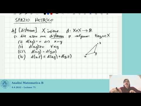 Lezione 75 - Analisi Matematica - 4.4.2022