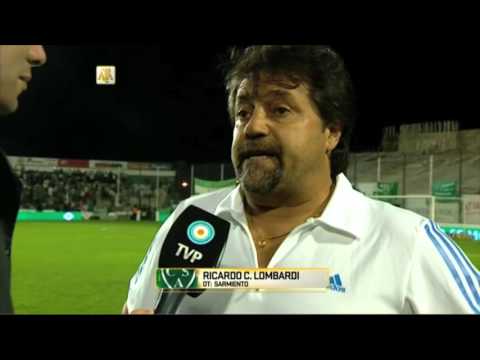 "Ganamos un partido clave". Sarmiento 1 - Colón 0. Fecha 11. Primera División 2016