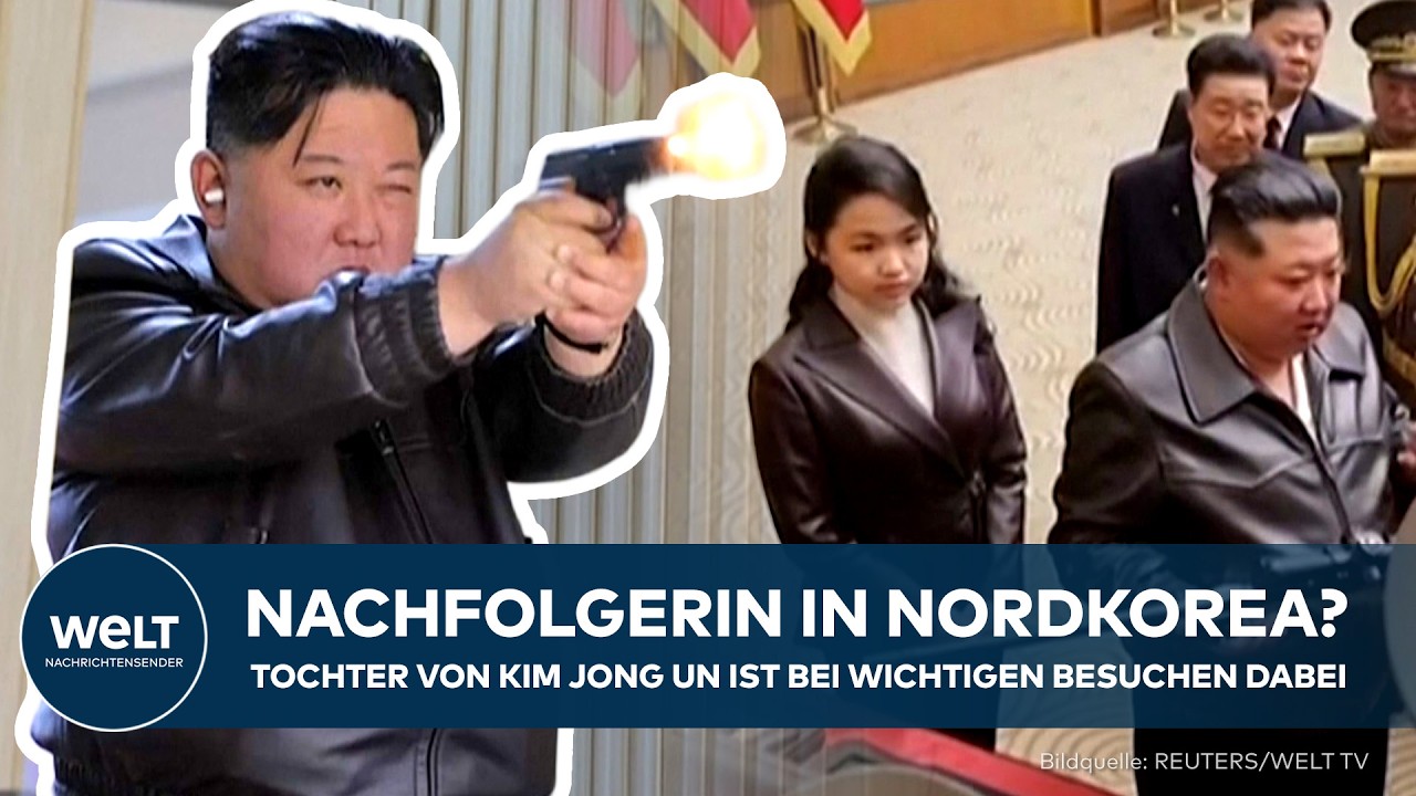 NORDKOREA: Kim Jong Un und Tochter besuchen Munitionsfabrik – Spekulation um Nachfolge ist im Fokus