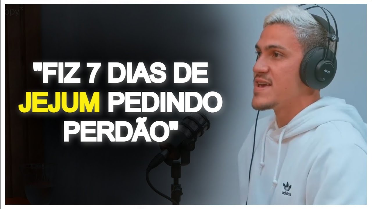 HISTÓRIA DE CONVERSÃO DE PEDRO FLAMENGO | Jogador Pedro do Flamengo Cortes Podcast Jesuscopy
