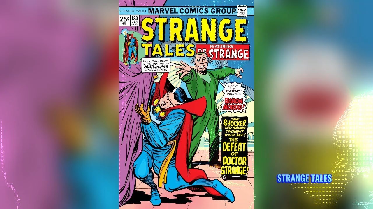 Marvel Comics History: Strange Tales #183 (January 1976) #marvelcomics