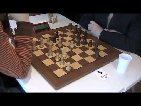 GM Viktor Laznicka - GM Evgeny Sveshnikov, Quenn's pawn opeining, Rapid chess