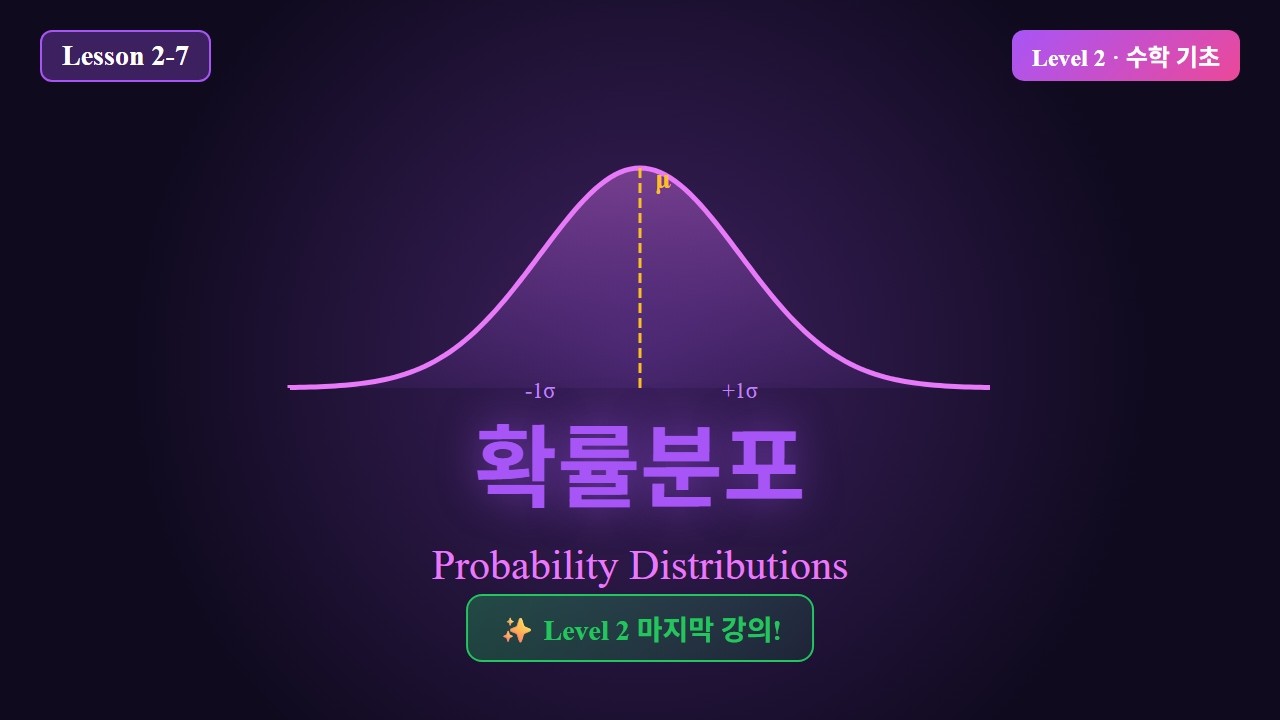 확률분포 강의 영상