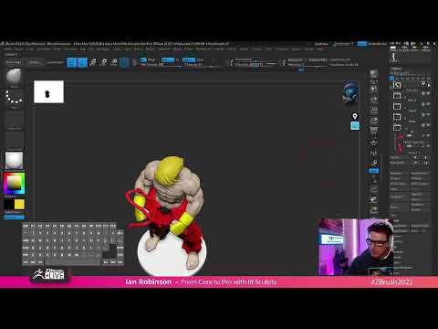 From Core to Pro with IR Sculpts - Ian Robinson - ZBrush 2022