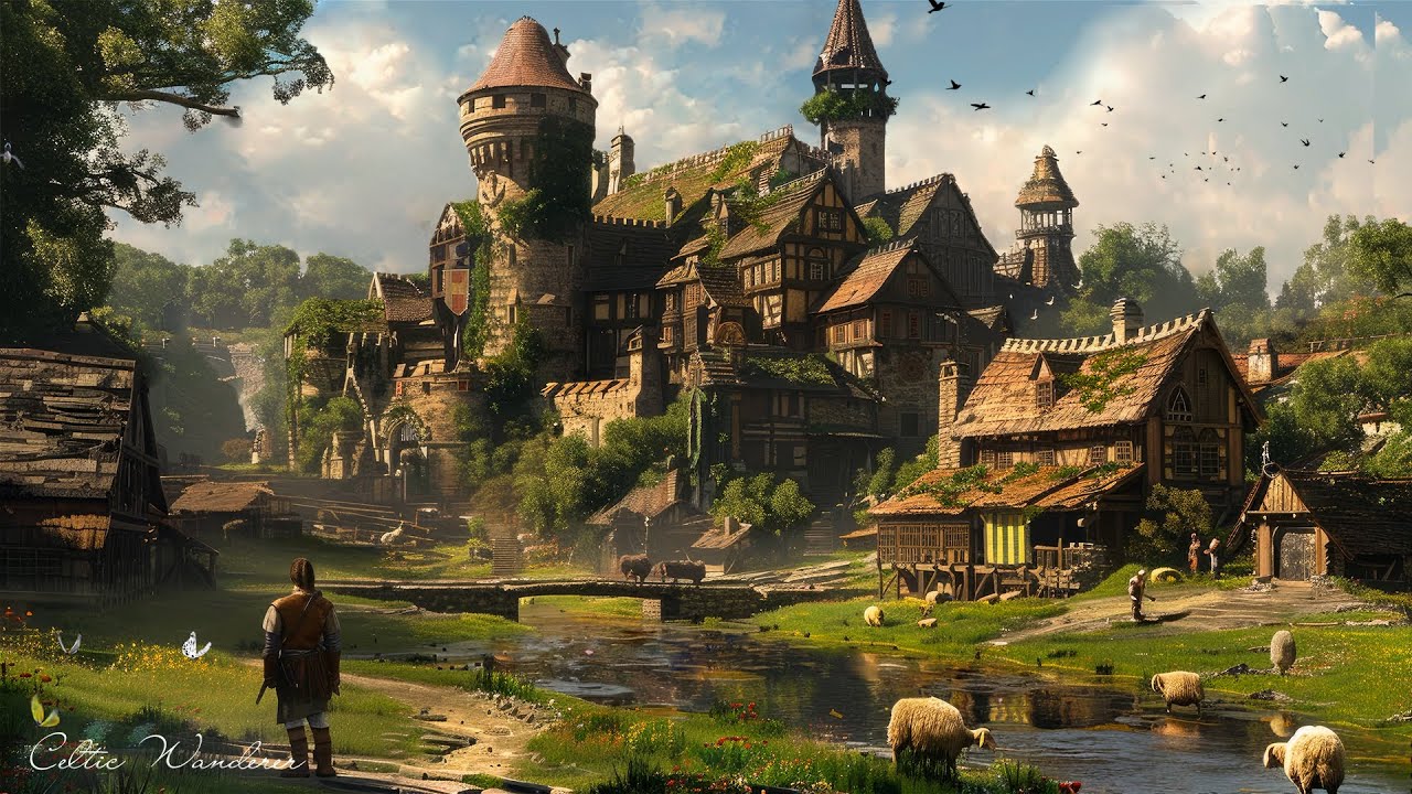 Celtic Fantasy Music 🌿 Medieval Instrumental Music - Medieval Life - Fantasy, Celtic, Folk