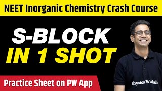 S - BLOCK ELEMENTS in One Shot - All Concepts, Tricks & PYQs | Class 11 | NEET