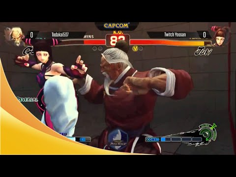 EVO 2014 - ULTRA Street Fighter 4 [ Yossan (Juri) vs Todakai507 (Gen) ]