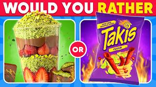 Pick One Kick One - 2026 Sweets & Junk Food Edition 🍬🍟 Would You Rather challenge 🍭😄 Daily  Quiz