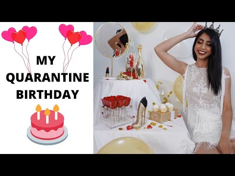 MY QUARANTINE BIRTHDAY! | Hemali Mistry