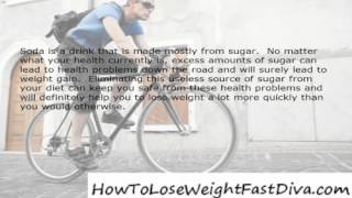 The One Thing To Avoid When Trying To Lose Weight Soda
