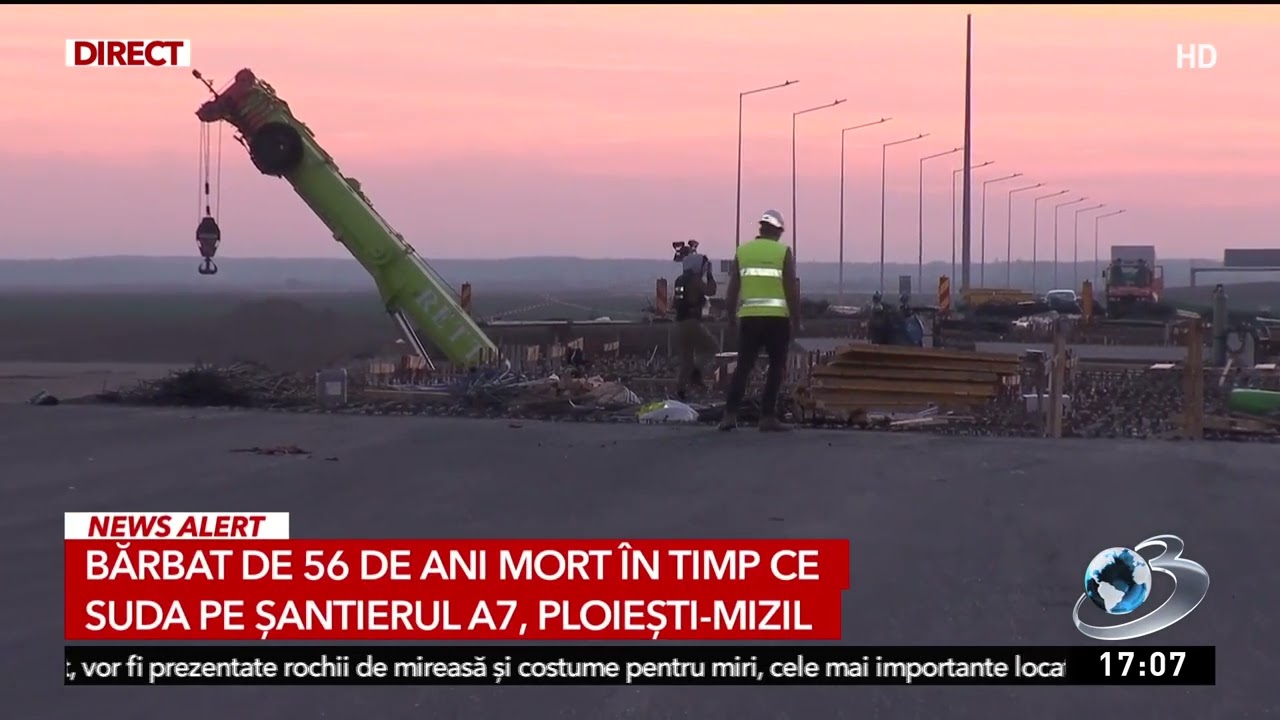 Explozie pe un șantier de pe autostrada A7: Un muncitor a murit
