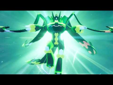 Pokémon Legends ZA - Mega Zygarde Transformation Scene
