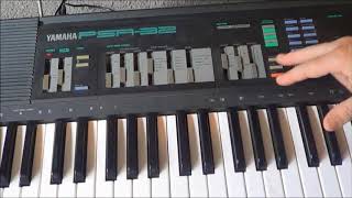 Video thumbnail for Yamaha PSR-32 with nice rhythm looper by Gearfacts