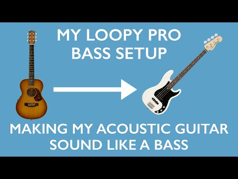Loopy Pro Jam - Bass Sound Walkthrough
