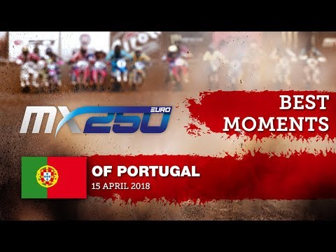 EMX250 Race1 Best Moments - Round of Portugal 2018 #motocross