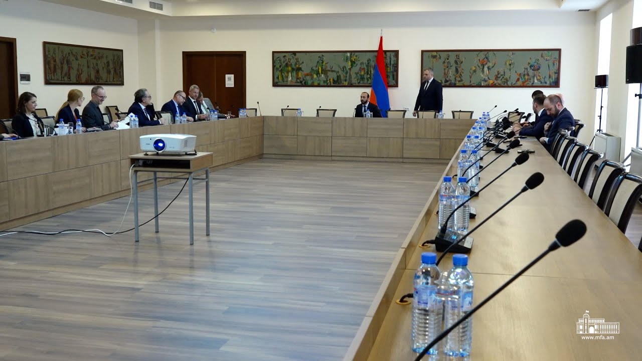 Ararat Mirzoyan ATƏT-in ehtiyacların qiymətləndirilməsi missiyasının üzvlərini qəbul edib