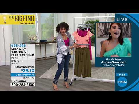 Eden   Ivy "Rosemary" PaperbagWaist Pant