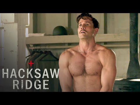 'I Have A Knife in My Foot, Sarge' Scene | Hacksaw Ridge