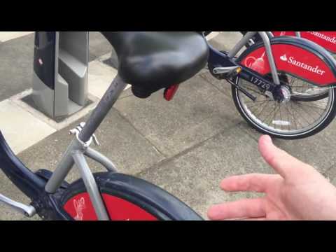 Get your Boris Bike out of the docking station the easy way!
