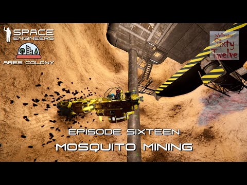 Ares Colony EP16 - Mosquito Mining (Space Engineers)
