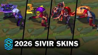 All Sivir Skins 2026