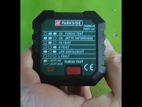 Parkside socket tester