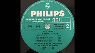 Pierre Henry "Fièvre" (Variations pour une porte et un soupir) 1968 Philips