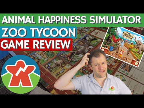 Zoo Tycoon - Board Game Review - Animal Happiness Simulator