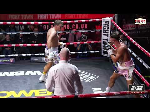 Beau Reynolds vs Tommy Jacobs - Fight Town - York Hall - 5th November 2022 - Neilson Boxing