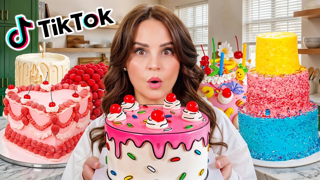 I Tested The Most SATISFYING TikTok Cake Decorating Hacks!