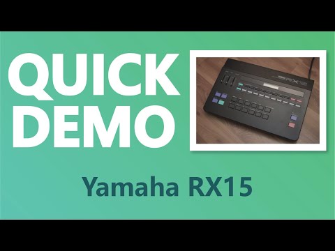 Immagine Yamaha RX15 Digital Rhythm Programmer 1980s - Black - 4