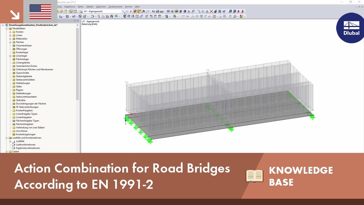 Action Combination for Road Bridges According to EN 1991-2