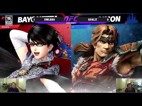 NFC: Top 16 - Losers Round 2 - OwlBBs (Bayonetta) VS QualiT (Simon/Hero)