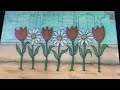 Sesame Street Tulip And Daisy Pattern