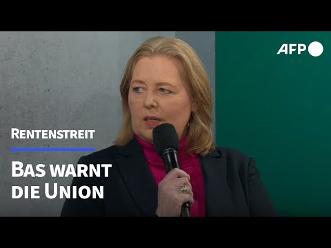 SPD-Chefin Bas: Junge Union gefährdet die Koalition | AFP