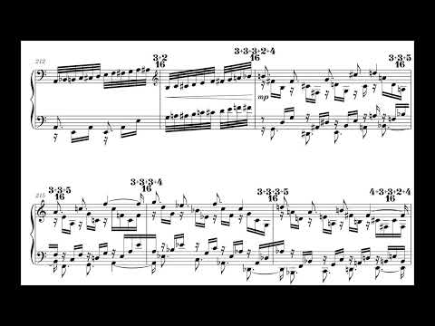Francis Battah - Toccata No. 2 for Piano (2019) [Score-Video]