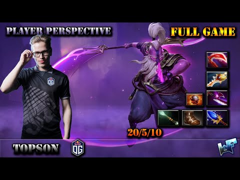 Topson | Void Spirit Vs Zeus MIDLANE [ EZ 20 KILLS with RAPIER ] DotA 2 Gameplay