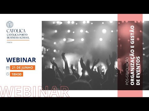 Webinar Pós-Graduação em Organização e Gestão de Eventos