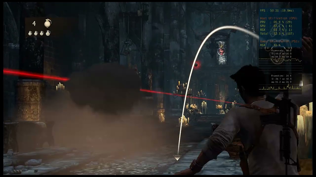 RPCS3 v0.0.40-19250-61e1c0f1 Alpha | master Uncharted: Drake's Fortune™ [BCES00065] Cap 15