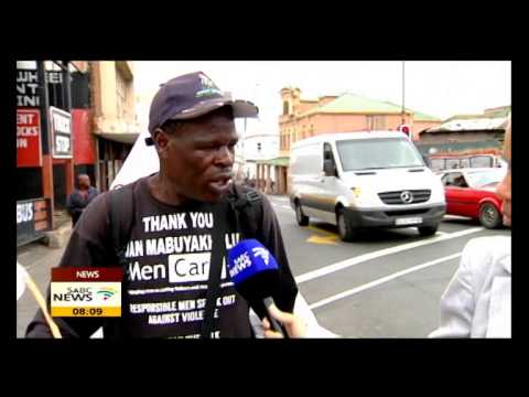 A walk to raise awareness for gender violence