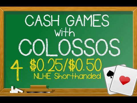 Poker Cash Games With Colossos: Ep 4 -  HH Review 89s $50 NLHE 6-max
