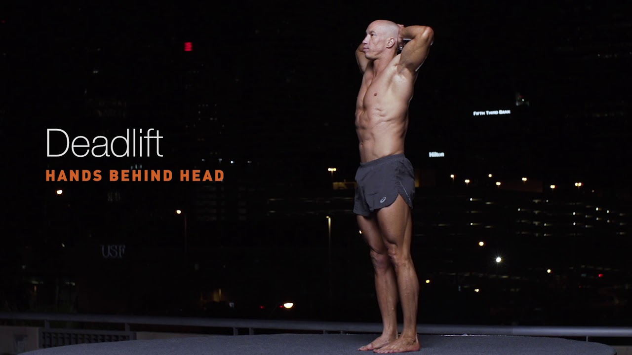 Bodyweight Exercise Tutorial - Deadlift