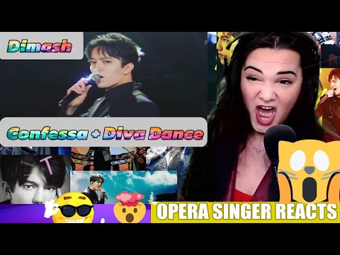 DIMASH - Confessa+The Diva Dance | Opera Singer Reacts LIVE