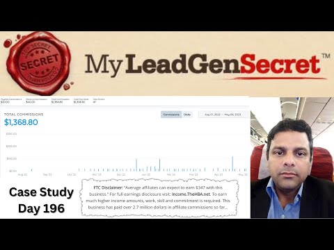 [ Day 196 ] - My $25 All-In-One Business Results - My Lead Gen Secret Review